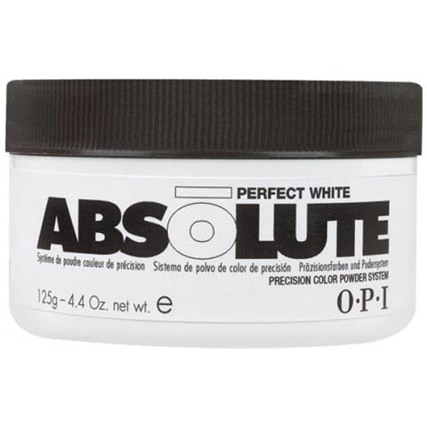 , Absolute, Polvere Per Unghie Acriliche, Bianco Perfetto, 125 G - Foto 1