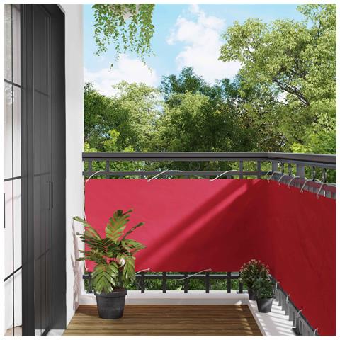 Schermo da balcone Borgogna 75 x 500 cm - Foto 2