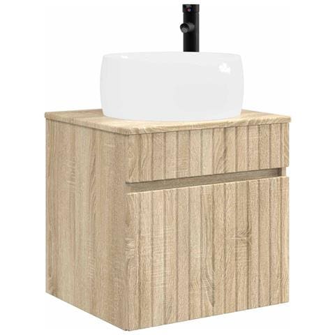 Mobile lavabo da parete Rovere Sonoma 49 x 44,5 x 66 cm - Foto 1
