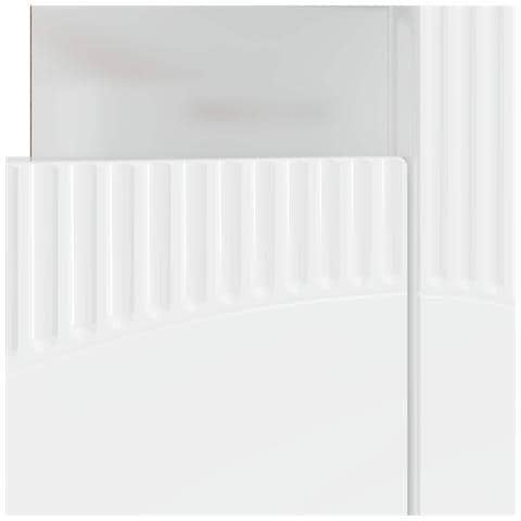 Mobile TV LED Bianco Lucido Legno ingegnerizzato - Foto 9