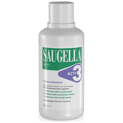 Saugella ACTI3 Tripla Protezione Detergente Intimo 500 ml - Foto 4
