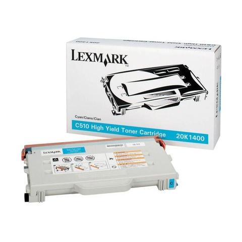 20K1400 Toner Originale Ciano per Lexmark C510 Capacità 6600 Pagine - Foto 1