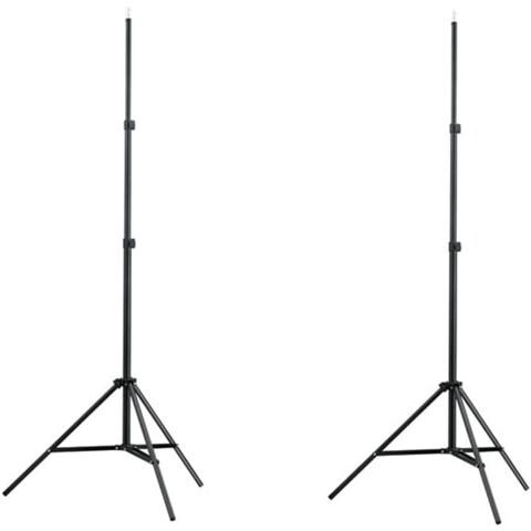 Set 2 Stativi Fotografici Regolabili Altezza 78-210 Cm - Foto 1