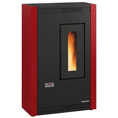 Stufa a Pellet Luisella Potenza 4.4 kW - Bordeaux - Foto 1