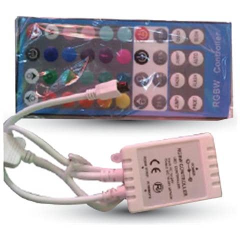 Controller Striscia Led Rgb+w Con Telecomando 40 Tasti Mod. 3326 - Foto 4