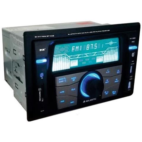 Autoradio 2 DIN SV-517 RDS BT DAB 4x 45 W Supporto MP3 Bluetooth USB / SD / AUX IN con Telecomando - Foto 2