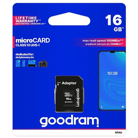 M1AA-0160R12 Micro SDHC Class 10 UHS-I U1 - Foto 1