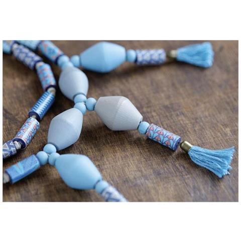 40 Perline Di Legno Cilindri 25 X 8 Mm - Foto 4