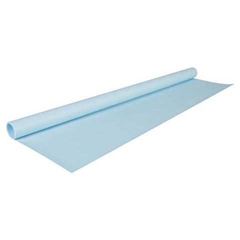 Carta Kraft Colorata A Righe, 65 G, Blu Cielo, 3 X 0.70 M - Foto 1