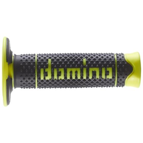 Coppia Manopole In Gomma Bicolore Nero / Giallo Fluo Dsh (Soft Hand) Per Moto Off Road Cross / Enduro Lunghezza: 120 Mm Accessori: 97.5595.04-00 Codice Prodotto A26041c5040a7-0 - Foto 1