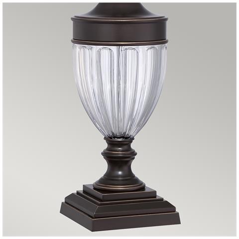Lampada Da Tavolo A 1 Luce Bronzo Palladiano, E27 - Foto 2