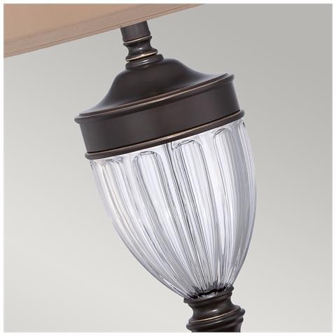 Lampada Da Tavolo A 1 Luce Bronzo Palladiano, E27 - Foto 5