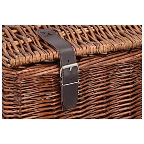 Ingranaggio Della Bicicletta 871125233066, Cestino In Vimini Per Bici Unisex Adulto, Marrone, Un Formato - Foto 2