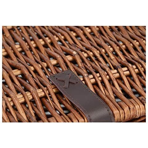 Ingranaggio Della Bicicletta 871125233066, Cestino In Vimini Per Bici Unisex Adulto, Marrone, Un Formato - Foto 5