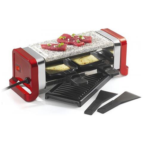 Macchina Per Raclette 2 Persone 350w Rossa - Gr202-350r - Foto 1