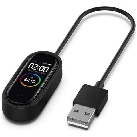 Basetta Caricabatterie Originale Usb Per Xiaomi Mi Band 4 Black - Foto 5