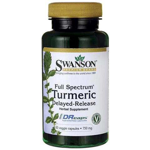 Curcuma - Rilascio Ritardato 750 Mg 60 Veg Drcaps Swanson Health Products - Foto 1