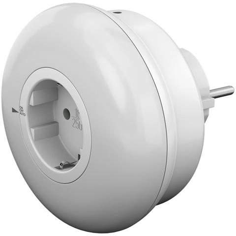 Luce Notturna A 3 Led Plug-in Con Sensore Crepuscolare Bianco Freddo - Foto 1
