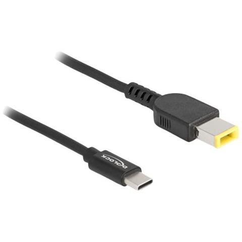 Cavo Di Ricarica Per Notebook Usb Type-c Maschio A Lenovo 11,0 X 4,5 Mm Maschio - Foto 1