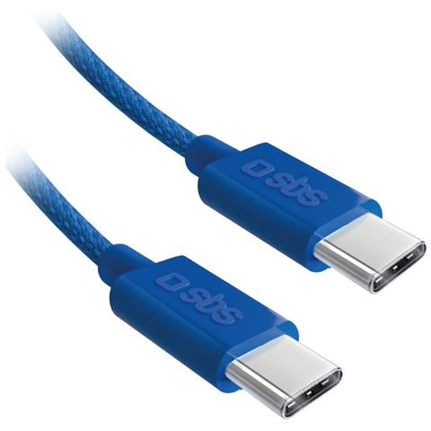 TECABLETISSUETCCB cavo USB 1,5 m USB 2.0 USB C Blu - Foto 1