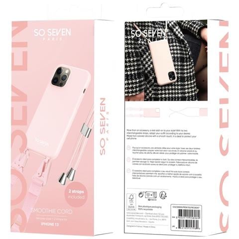Cover Per Iphone 13 Smoothie Cord, Rosa - Foto 2