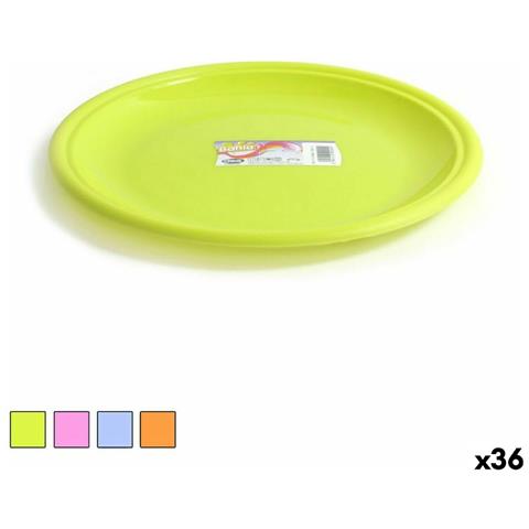 Piatto Da Pranzo Dem Bahia Plastica Ø 25 X 25 X 2 Cm (36 Unità) - Foto 1