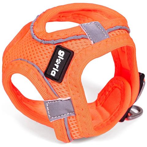 Imbracatura Per Cani Air Mesh Trek Star Regolabile Arancio Taglia Xxxs (18-20 Cm) - Foto 1