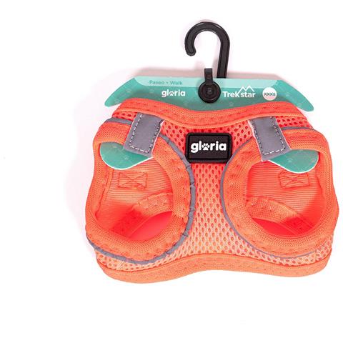 Imbracatura Per Cani Air Mesh Trek Star Regolabile Arancio Taglia Xxxs (18-20 Cm) - Foto 4