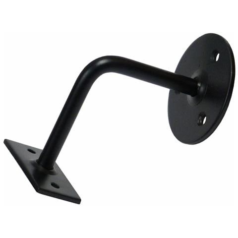 Staffa Per Corrimano 3 Viti Nero Acciaio - Foto 1