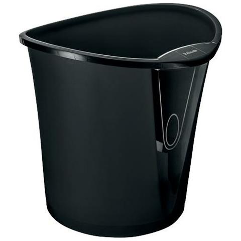 Cestino Nero 18 L (12 Unità) - Foto 1