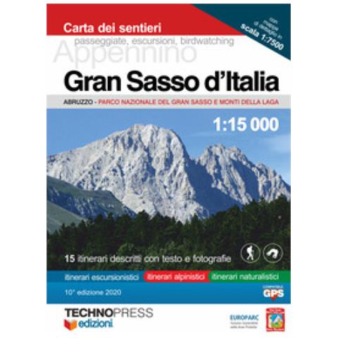 Gran Sasso D'italia. Carta Dei Sentieri 1:15.000 - Foto 1