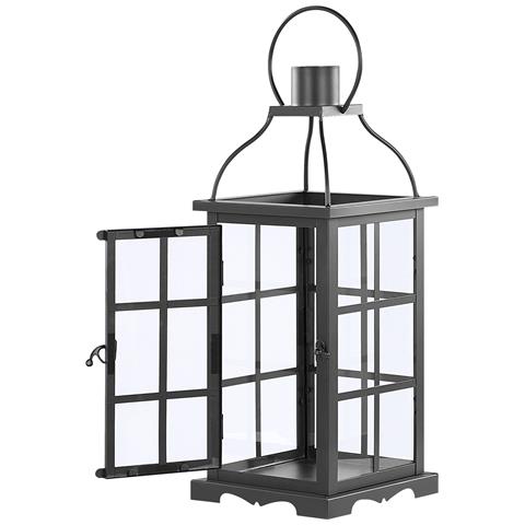 Lanterna In Metallo Nero 52 Cm Clara - Foto 2