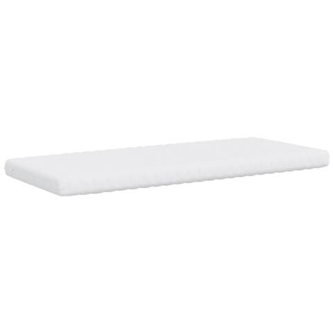 Materasso In Schiuma Bianco 80x220 Cm 7 Zone Durezza 20 Ild - Foto 3