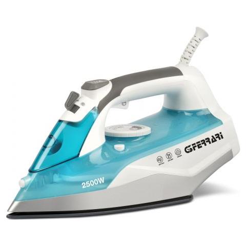 Ferro da Stiro con Caldaia Ermes G40021 Potenza 2500 Watt Colore Bianco / Azzurro - Foto 1