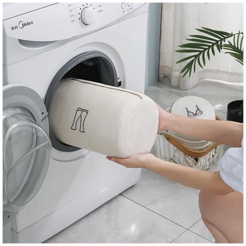 Set Di 2 Sacchetti Per Biancheria Con Ricamo L - Foto 4