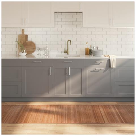 Tappeto Rettangolare Natura 80x300 Cm In Bambù - Foto 1