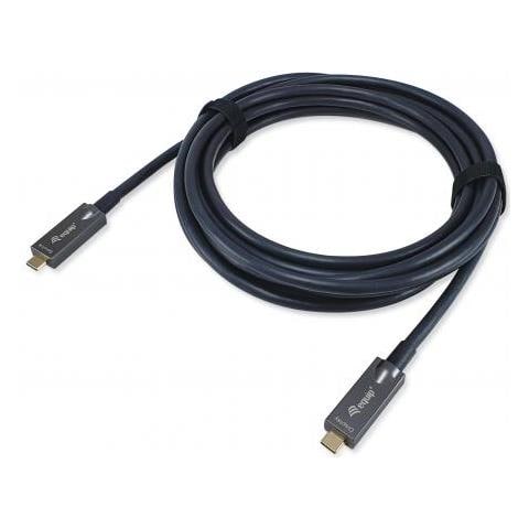 119462 Cavo Usb 10 M Usb 3.2 Gen 2 (3.1 Gen 2) Usb C Nero - Foto 3