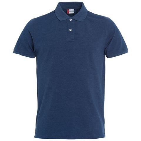 Premium Polo Blu Melange 3xl - Foto 1