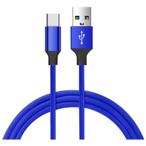 Cavo Da Usb A Usb Tipo C Blu 1,5 M Va0003 - Foto 1