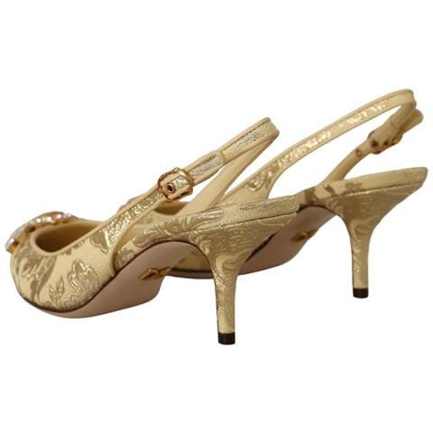 Dã©colletã© Cinturino Cristallo Dorato Scarpe Tacco - Eu36/us5.5 - Foto 2