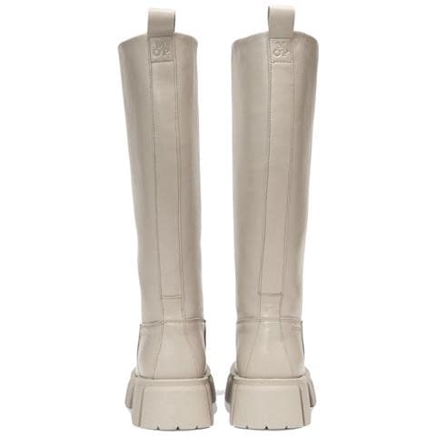 Light Taupe Casual Closed Boots Stivali Pelle Scarpe Donna Beige Eu 39, 208-17368001-105 716 - Foto 3