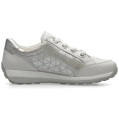 Osaka Leisure Trainers Sneakers Pelle Scarpe Donna Bianco Eu 39, 12-44587-38 - Foto 3