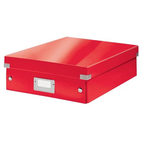Leitz Click & Store Wow Armadietto Portaoggetti Rettangolare Polipropilene (pp) Rosso - Foto 1