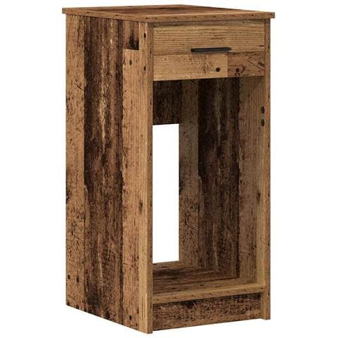 Supporto Per Computer A Torre Con Cassetto Antico 35x45x77 Cm - Foto 2