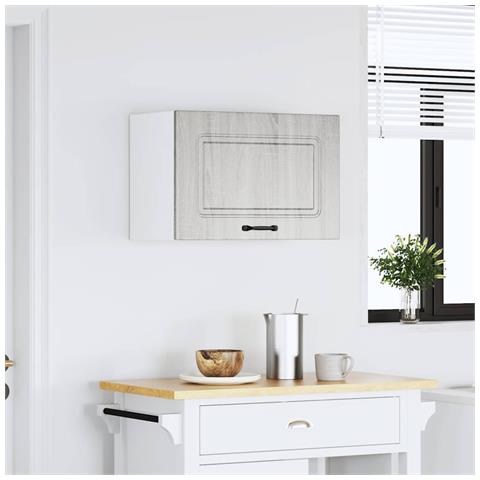 Pensile Da Cucina Kalmar Grigio Sonoma In Legno Multistrato - Foto 3