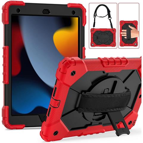 Cover Protettiva Rosso Per Ipad 7/8/9 Gen. 10.2"" - Stile E Sicurezza Premium! - Foto 6