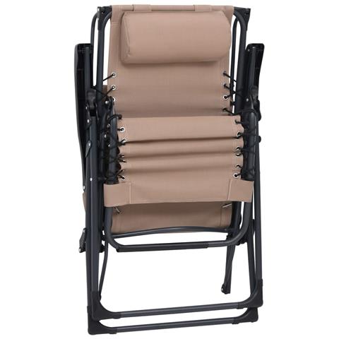 Sdraio Pieghevole In Textilene Tortora - Foto 8