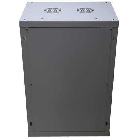 Extralink Armadio per montaggio su rack 15U 600x450 Grigio montaggio a parete, Da parete, 15U, 300 kg, Lucchetti, Grigio - Foto 2