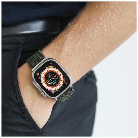 Woven Loop Cinghia Oliva Nylon - Foto 2