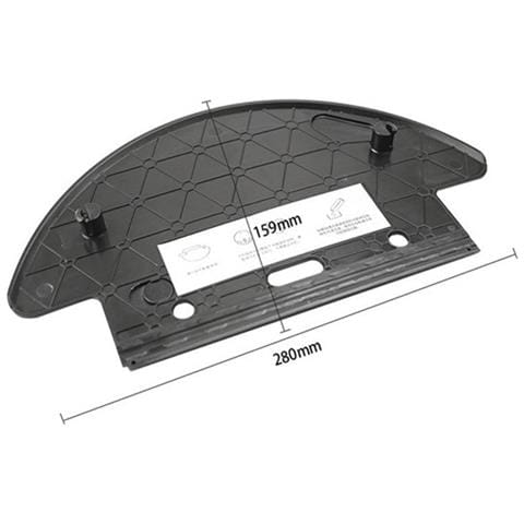 Supporto Per Panno Per Robot Aspirapolvere Compatibile Con Ecovacs Dj35 E Dj36, Accessorio Nero In Abs Per Modulo Mop - Foto 2